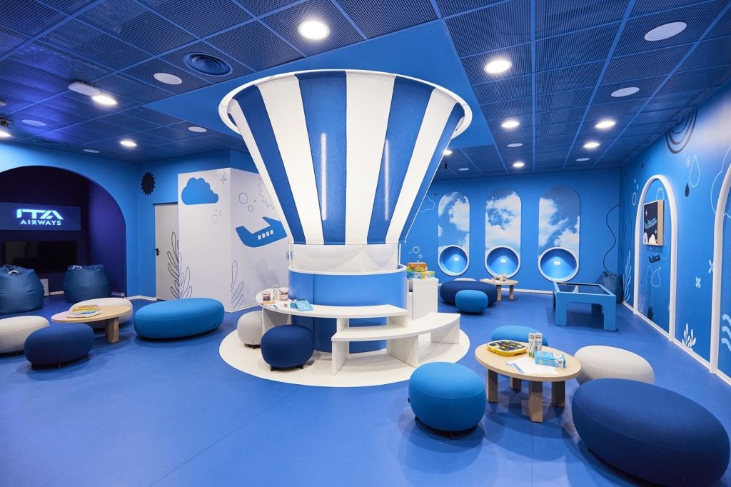 ITA Airways Unveils Fantasia Lounge for Unaccompanied Minors in Rome